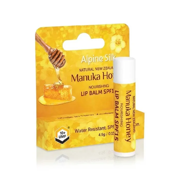 Alpine silk manuka honey lip balm spf15 蜂蜜润唇膏 4.5g【保质期2029/11】